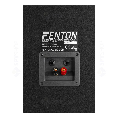 Boxa pasiva Fenton BS10 178.540, 10 inch, 3 cai, LED, 400W, 8 ohm, 40-20.000 Hz