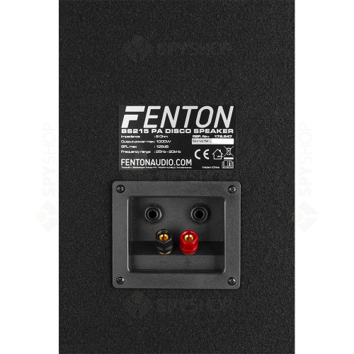 Boxa pasiva Fenton BS215 178.547, 2x15 inch, 1000W, 3 cai, LED, 8 ohm, 25-20.000 Hz