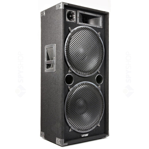 Boxa pasiva pentru sonorizari MAX215 170.676, 2x15 inch, 400W RMS, 3 cai, 8 ohm, 30-18.000 Hz