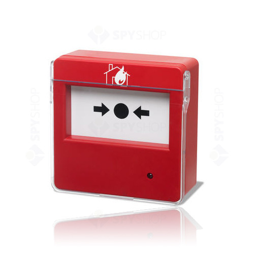 RESIGILAT - Buton de incendiu geam plastic MCP200CS