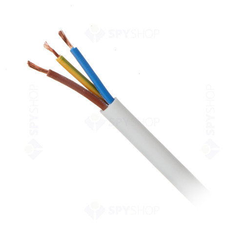 Cablu alimentare MYYM 3x1, 3x1.00 mm, plat, rola 100 m