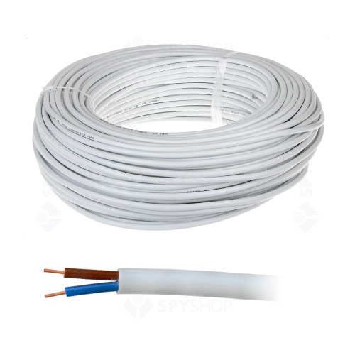 Cablu alimentare MYYUP2X0.5, 2 x 0.5 mm, plat, rola 100 m