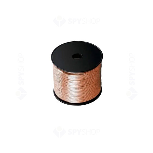 Cablu boxe 2x0.5 mm audio M-Flex SPC B05, CCA, rola 100 m