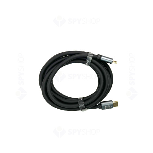 Cablu premium HDMI 2.0 High Speed, 4K x 2K, placat cu aur, Ethernet 10/100 Mbps, tata-tata, 3 m