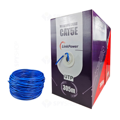 Cablu UTP CAT5E Cupru LinkPower LINK-UTP-305, pret305 m