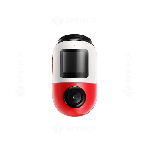 Camera auto 70mai Omni 360, Full HD, ADAS, GPS, Wi-Fi, G-Senzor, 64GB, Rotire 360 grade, Unghi 140 grade, rosu