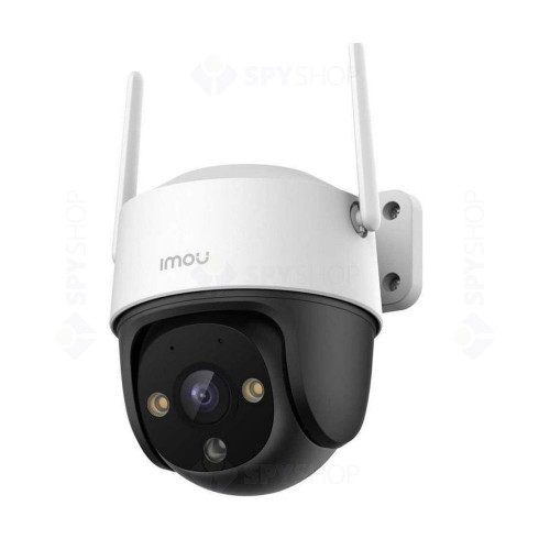 Camera supraveghere IP WiFi PT Imou Cruiser SE+ Full Color IPC-S41FEP, 4 MP, 3.6 mm, IR/lumina alba 30 m, slot card, sirena 110dB, urmarire inteligenta
