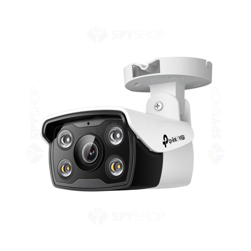 Camera de supraveghere exterior IP Full Color TP-Link VIGI C340(2.8mm), 4 MP, 2.8 mm, IR/Lumina alba 30 m, PoE, microfon