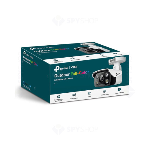 Camera de supraveghere exterior TP-Link VIGI C330(6mm), 3 MP, 6 mm, IR/Lumina alba 30 m, microfon
