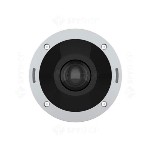 Camera de supraveghere panoramica IP dome Axis Lightfinder 02100-001, 12 MP, 1.3 mm, IR, PoE, slot card