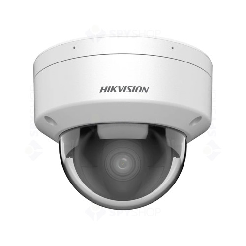 Camera fixa dome IP AcuSense DarkFighter Hikvision DS-2CD2146G2H-ISU(2.8MM), 4 MP, PoE, slot card