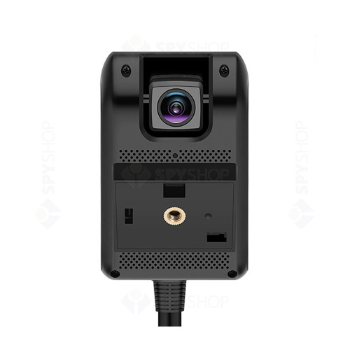 Camera auto duala JC400P, fata si interior, 2 MP, GPS, GSM 4G, WiFi, slot card, microfon, buton SOS