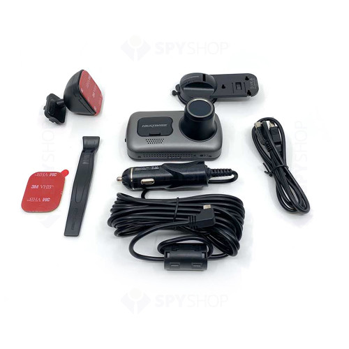 Camera auto Nextbase NBDVR622GW, 4K Ultra HD, microfon, WiFi, GPS, Bluetooth, slot card