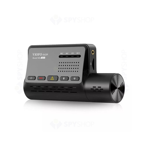 RESIGILAT - Camera pentru masina Viofo A139, 2K, WiFi, GPS Logger, 3 camere, microfon, slot card