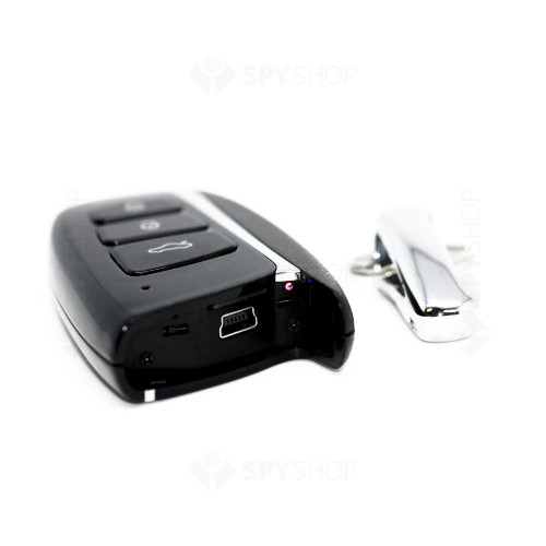 Camera spion disimulata in cheie pentru masina LawMate PV-RC200HD2(KR), Full HD, 5 MP foto, autonomie 75 min, 16GB