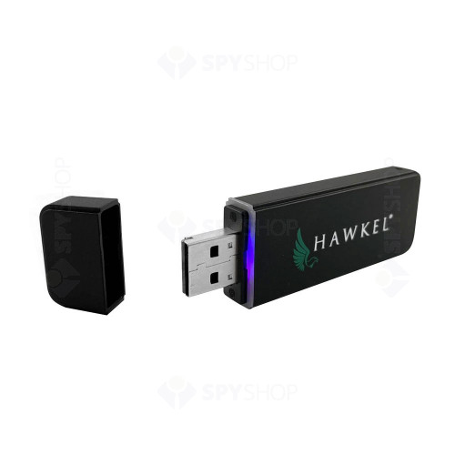 Camera spion disimulata in stick USB Hawkel UC-60, Full HD, detectia miscarii, microfon, slot card