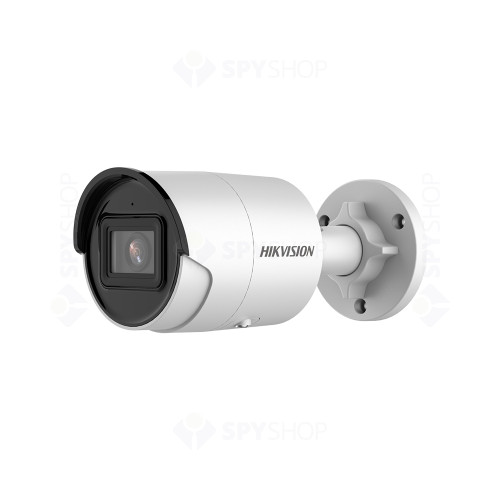 Camera supraveghere de exterior IP Hikvision AcuSense DarkFighter DS-2CD2066G2-I(4MM)(C), 6MP, IR 40 m, 4 mm, slot card, PoE