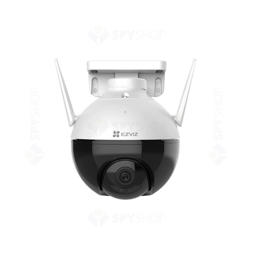 Camera supraveghere wireless IP WiFi PT Ezviz CS-C8C-A0-1F2WF, 2MP, IR 30 m, 4 mm, slot card, microfon, detectare miscare