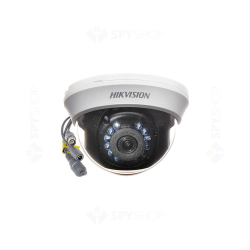 Camera supraveghere Dome Hikvision DS-2CE56D0T-IRMMFC, 2 MP, IR 20 m, 2.8 mm