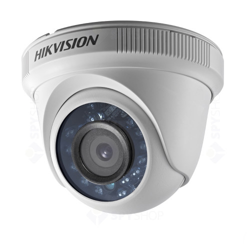 Camera supraveghere Dome Hikvision TurboHD DS-2CE56D0T-IRPF3C, 2 MP, IR 20 m, 3.6 mm