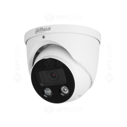 Camera supraveghere Dome IP cu iluminare duala Dahua WizSense Active Deterrence IPC-HDW3549H-AS-PV-0360B-S4