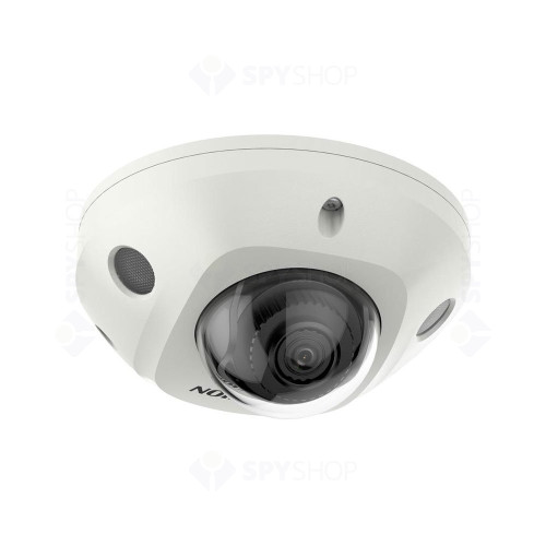 Camera de supraveghere tip dome Hikvision DS-2CD2546G2-IS28C, 4 MP, 2.8 mm, IR 30 m, microfon, slot card, PoE