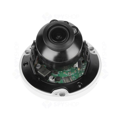Camera supraveghere Dome IP WizSense Dahua IPC-HDBW2441R-ZAS-27135 , 4 MP, IR 40 m, 2.7 - 13.5 mm, PoE, microfon, slot card