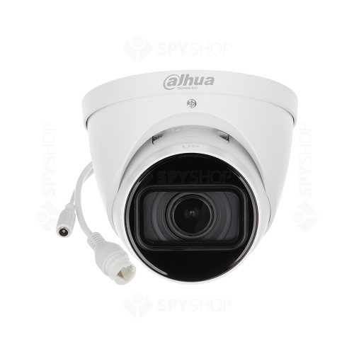 Camera supraveghere Dome IP WizSense Dahua IPC-HDW2441T-ZS-27135, 4 MP, IR 40 m, 2.7 - 13.5 mm, PoE, motorizata, microfon, slot card