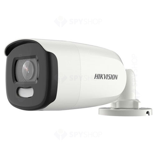 Camera supraveghere exterior Hikvision ColorVu DS-2CE10HFT-F28, 5 MP, IR 20 m, 2.8 mm