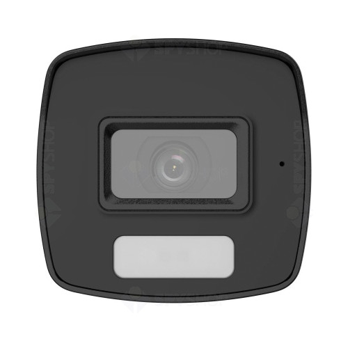 RESIGILAT - Camera supraveghere exterior Hikvision Smart Hybrid Light DS-2CE17D0T-LFS(2.8MM), 2 MP, IR 40 m, lumina alba 40 m, 2.8 mm