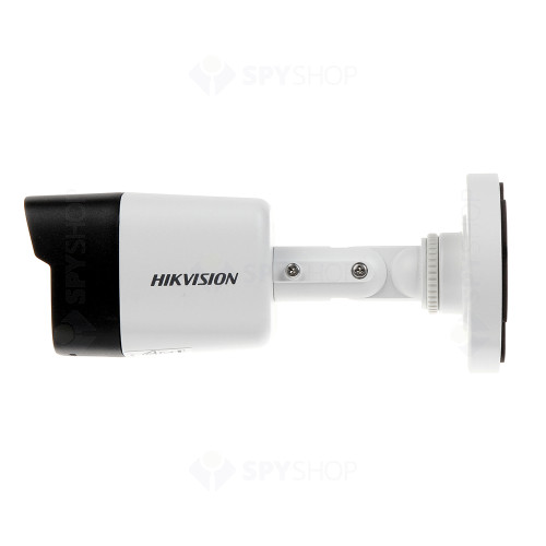 Kit Camera supraveghere exterior Hikvision Ultra Low Light TurboHD DS-2CE16D8T-ITF, 2 MP, IR 20 m, 2.8 mm + alimentator