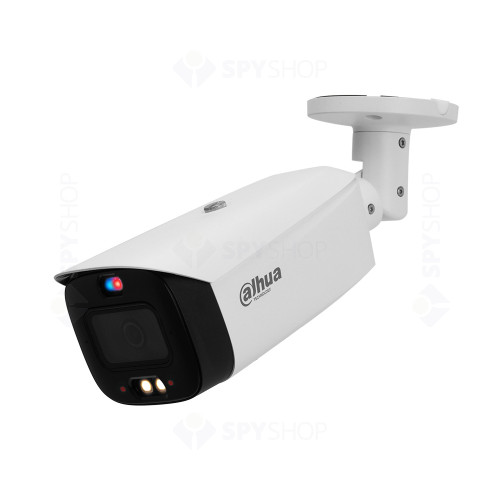 Camera supraveghere exterior IP cu iluminare duala Dahua WizSense Active Deterrence IPC-HFW3549T1-AS-PV-0280B-S4