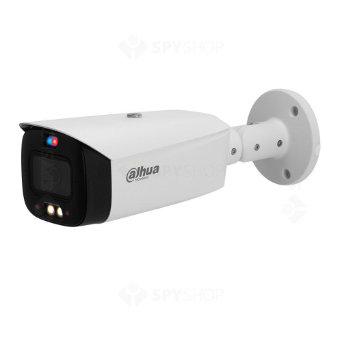 Camera supraveghere exterior IP cu iluminare duala Dahua WizSense Active Deterrence IPC-HFW3549T1-AS-PV-0360B-S4