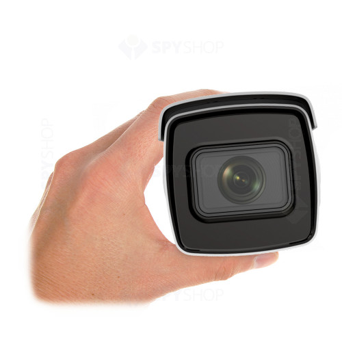 Camera supraveghere exterior IP LPR Hikvision DarkFighter DeepinView IDS-2CD7A46G0-IZHSP, 4 MP, IR 100 m, 8-32 mm, motorizat, recunoastere faciala, LPR, PoE