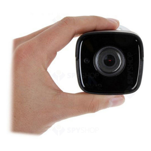 Camera supraveghere exterior HikVision TurboHD DS-2CE16H0T-ITFS 2.8 mm, 5 MP, IR 30 m, microfon, audio prin coaxial