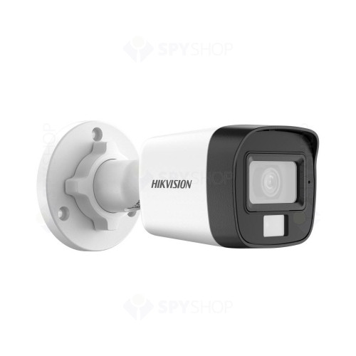 Camera supraveghere exterior mini Hikvision Smart Hybrid Light DS-2CE16D0T-LFS(2.8MM)