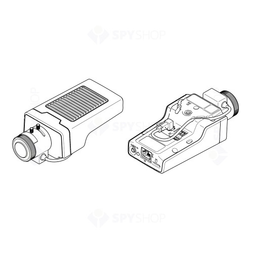 Camera supraveghere interior IP Axis Lightfinder 01768-001, 2 MP, 3–10.5 mm, motorizat, microfon, slot card