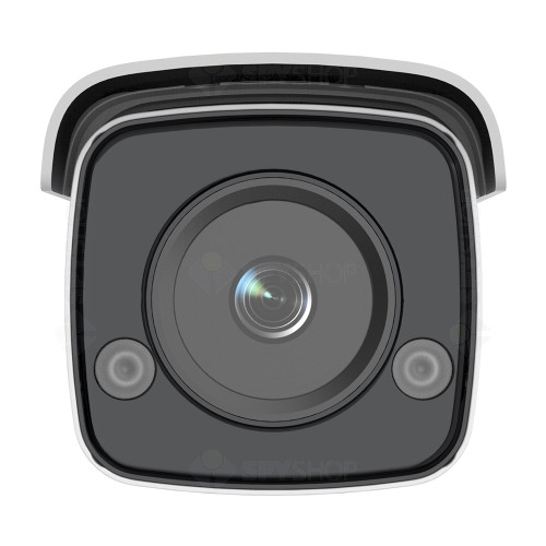 Camera supraveghere IP exterior Hikvision ColorVu DS-2CD2T27G2-L, 2 MP, 2.8 mm, lumina alba 60 m, slot card, PoE