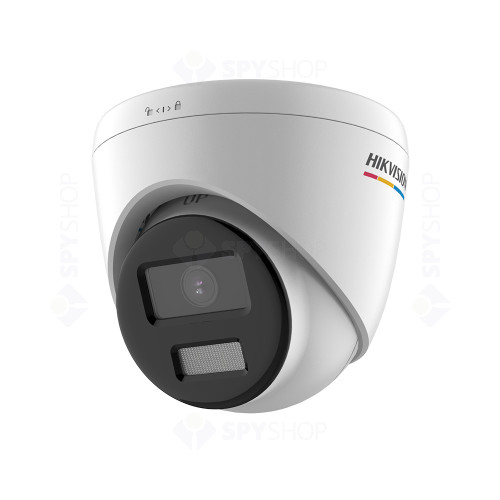 Camera supraveghere IP Dome Hikvision ColorVu DS-2CD1357G0-L(2.8MM)(C), 5MP, lumina alba 30 m, 2.8 mm, PoE