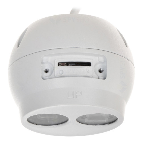 Camera supraveghere IP Dome Hikvision DarkFigther DS-2CD2345FWD-I, 4 MP, IR 30 m, 2.8 mm, slot card, PoE