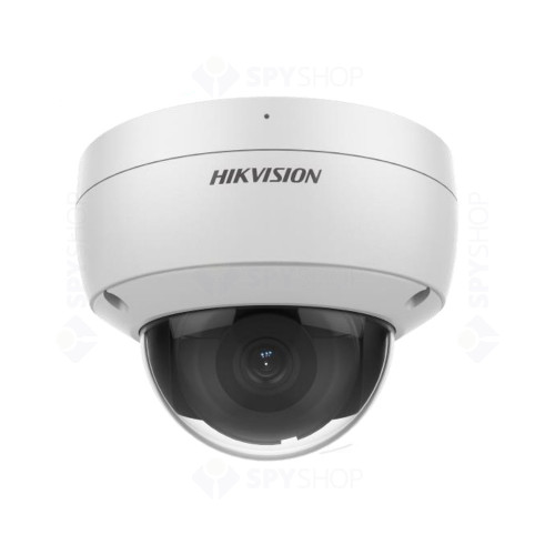 Camera supraveghere IP Dome Hikvision DS-2CD1143G0-IUF2C, 4 MP, IR 30 m, 2.8 mm, slot card, microfon, PoE