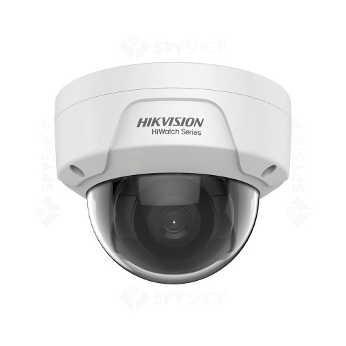 Camera supraveghere IP Dome Hikvision HiWatch HWI-D121H-28C, 2 MP, IR 30 m, 2.8 mm, PoE