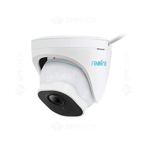 RESIGILAT - Camera supraveghere IP Dome Reolink RLC-820A, 4K, IR 30 m, 4 mm, microfon, detectie persoane/vehicule, slot card