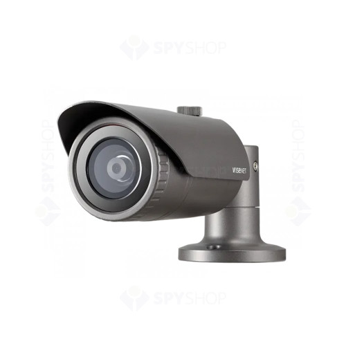 Camera supraveghere IP exterior Hanwha QNO-7012R, 4 MP, 2.8 mm, IR 20 m, slot card, PoE