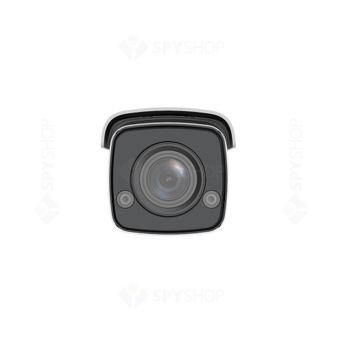 Camera supraveghere IP exterior Hikvision ColorVu DS-2CD2T87G2-L, 8 MP, lumina alba 60 m, 2.8 mm, slot card, PoE