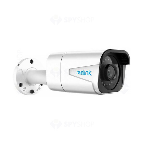 Camera supraveghere IP exterior Reolink P330, 4K, IR 30 m, 4 mm, microfon, slot card SD, PoE