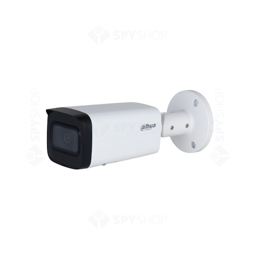Camera supraveghere IP Bulett Dahua WizSense PT IPC-HFW2241T-AS-0360B, 2 MP, IR 80 m, 3.6 mm, PoE, slot card, detectie miscare