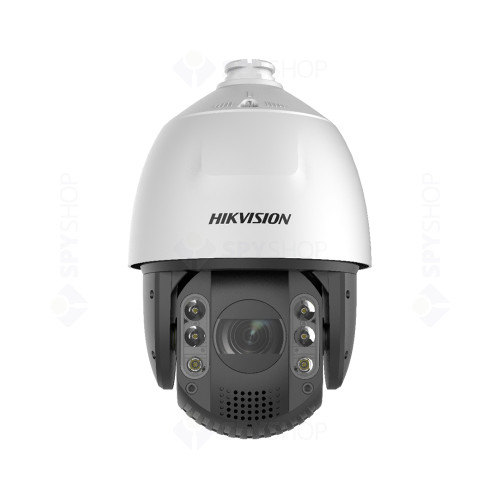 Camera supraveghere IP Speed Dome PTZ Hikvision AcuSense DS-2DE7A232IW-AEB T5, 2 MP, IR 200 m, 4.8 - 153 mm, slot card, motorizat, 32X, PoE
