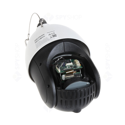 Camera supraveghere IP Speed Dome PTZ Hikvision DarkFighter DS-2DE4215IW-DES6, 2 MP, IR 100 m, 5 - 75 mm, slot card, 15X, PoE + suport