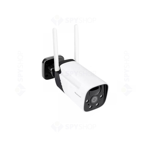 Camera supraveghere IP WiFi VSTARCAM CB11, 2 MP, 4 mm, PIR, slot card, microfon, detectie miscare, cu panou solar